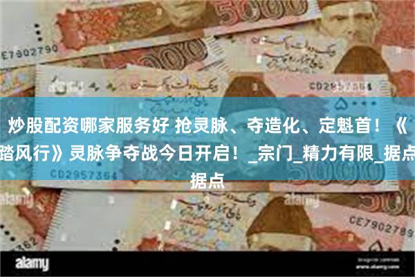 炒股配资哪家服务好 抢灵脉、夺造化、定魁首！《踏风行》灵脉争夺战今日开启！_宗门_精力有限_据点
