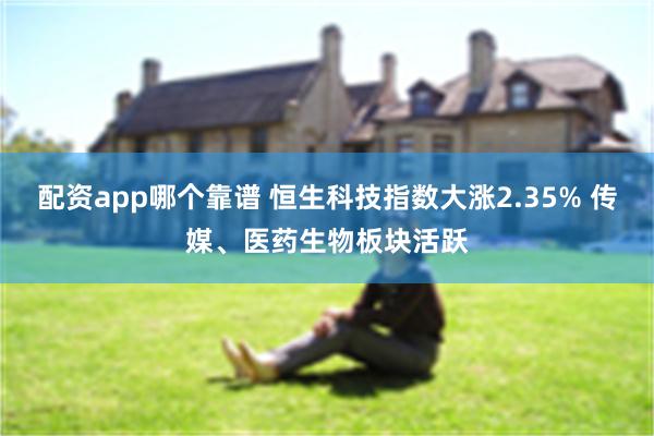 配资app哪个靠谱 恒生科技指数大涨2.35% 传媒、医药生物板块活跃